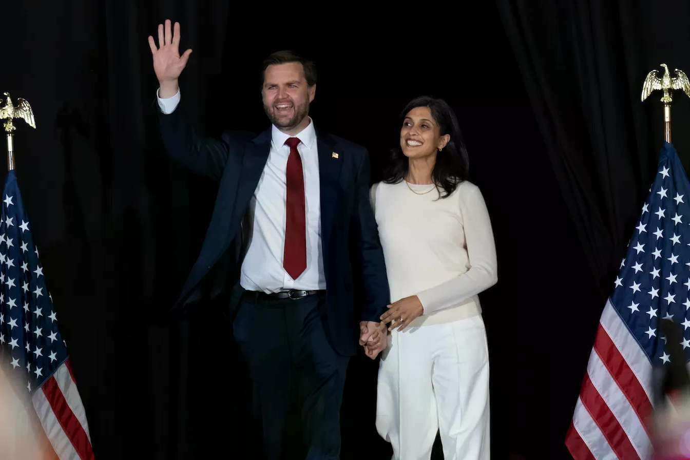 Second Lady Usha Vance requests those wishing to send baby gifts to donate to local diaper banks instead