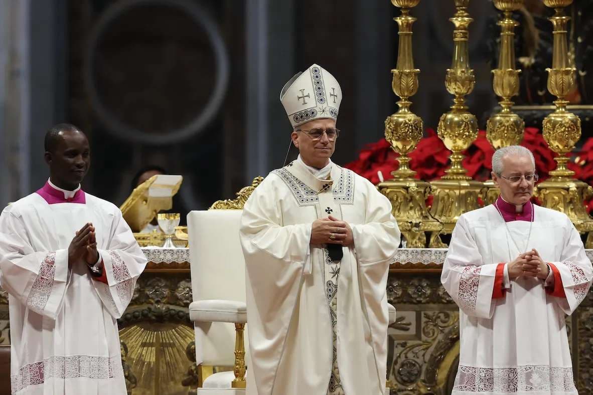 Pope Leo celebrates his first Holy Thursday Mass of the Lord's Supper