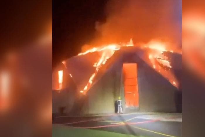 Fire destroys Donegal Catholic church on Easter Monday