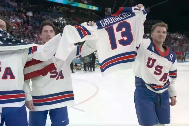 Team USA honors Gaudreau at Olympics while rosary rings spread through NHL in his memory