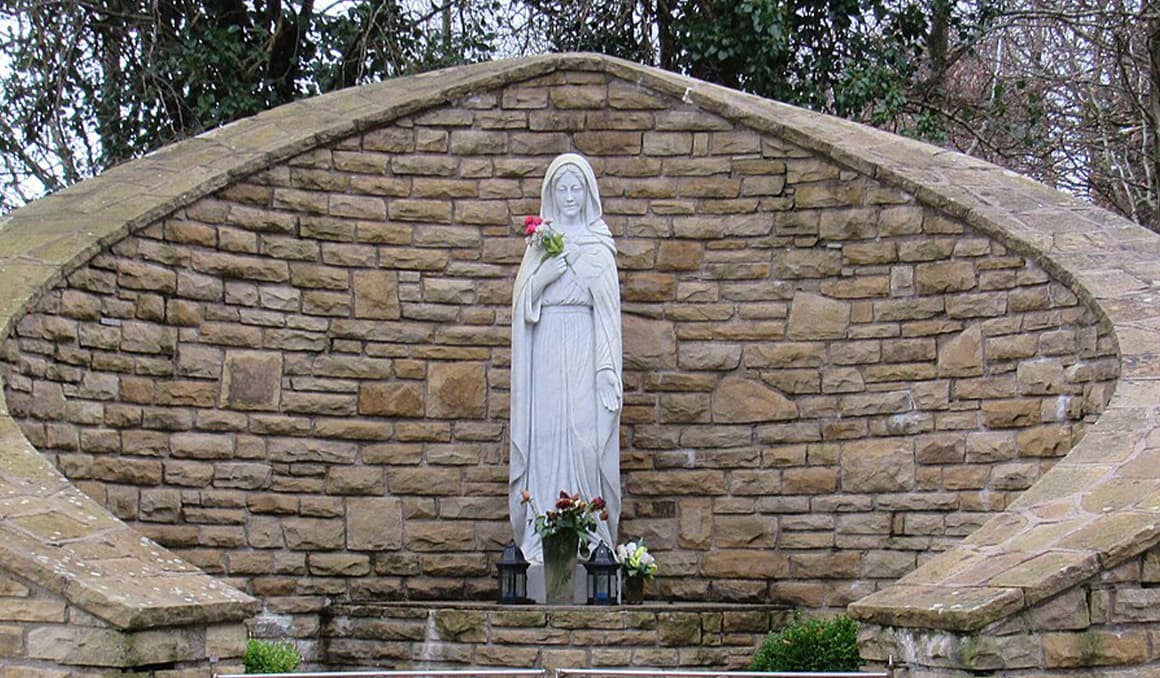 Family’s beloved statue of Mary survives Los Angeles fire, previous natural disaster