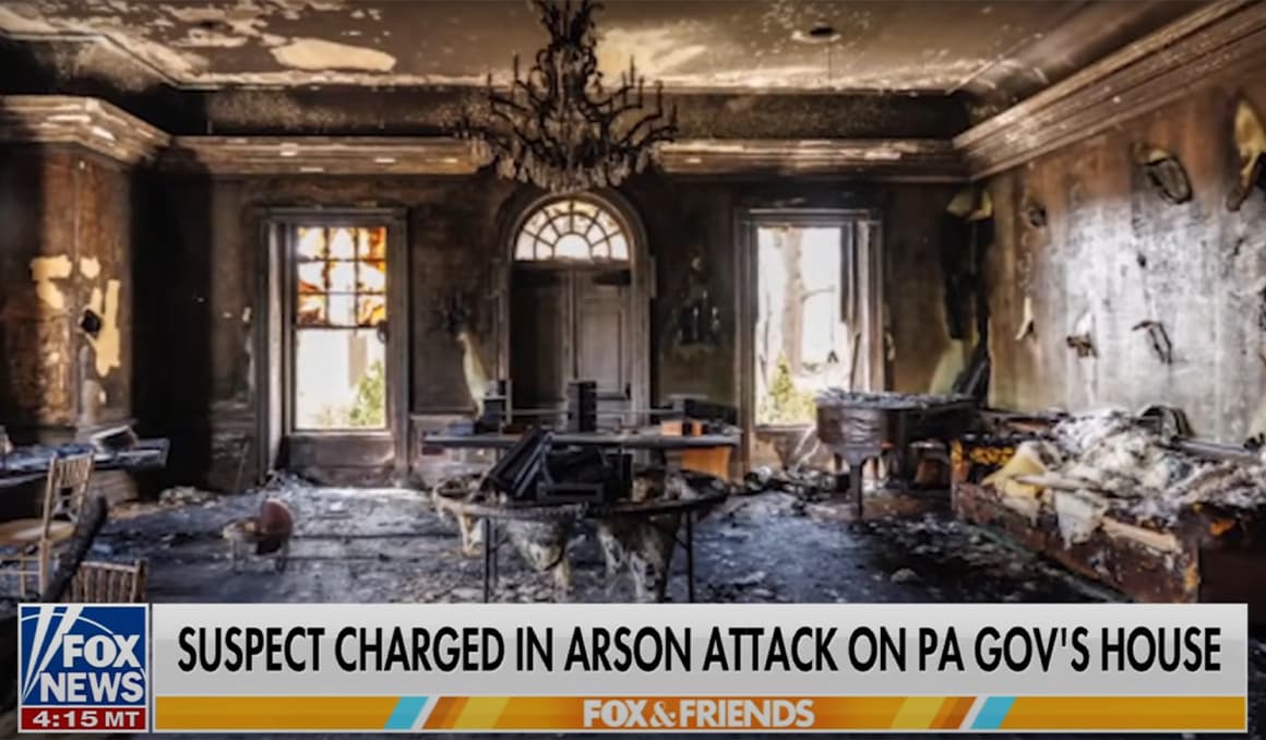 Man firebombs Pennsylvania Gov. Shapiro’s home: Charged with attempted murder, terrorism