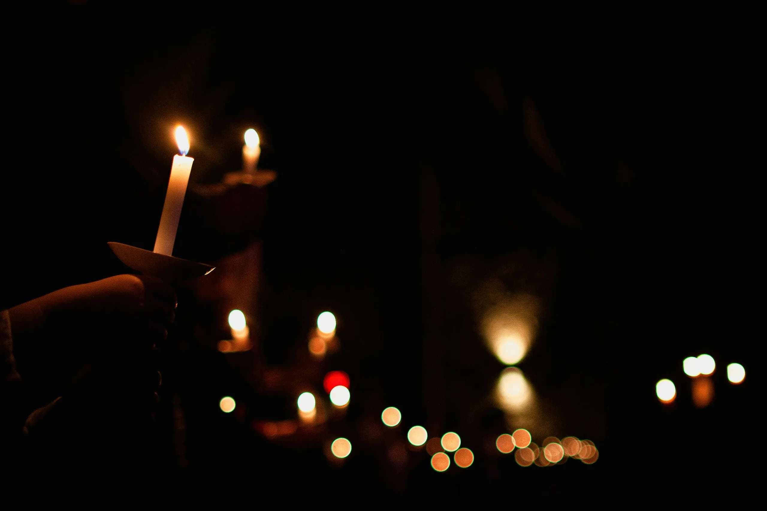 14 community members at Catholic University of America join Catholic Church at Easter Vigil