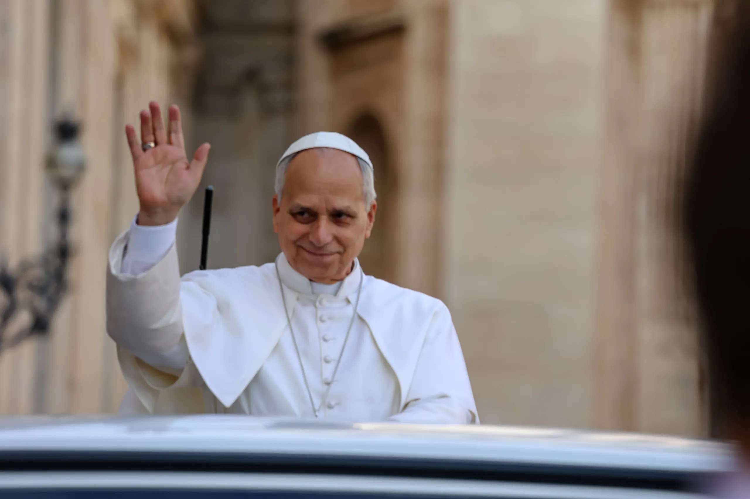 Pope Leo blesses foundation stone of Pope Francis Heart Center at Rome's Gemelli Hospital