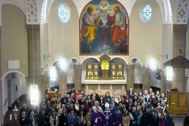 Catholic US Air Force couples participate in marriage retreat while stationed in Germany