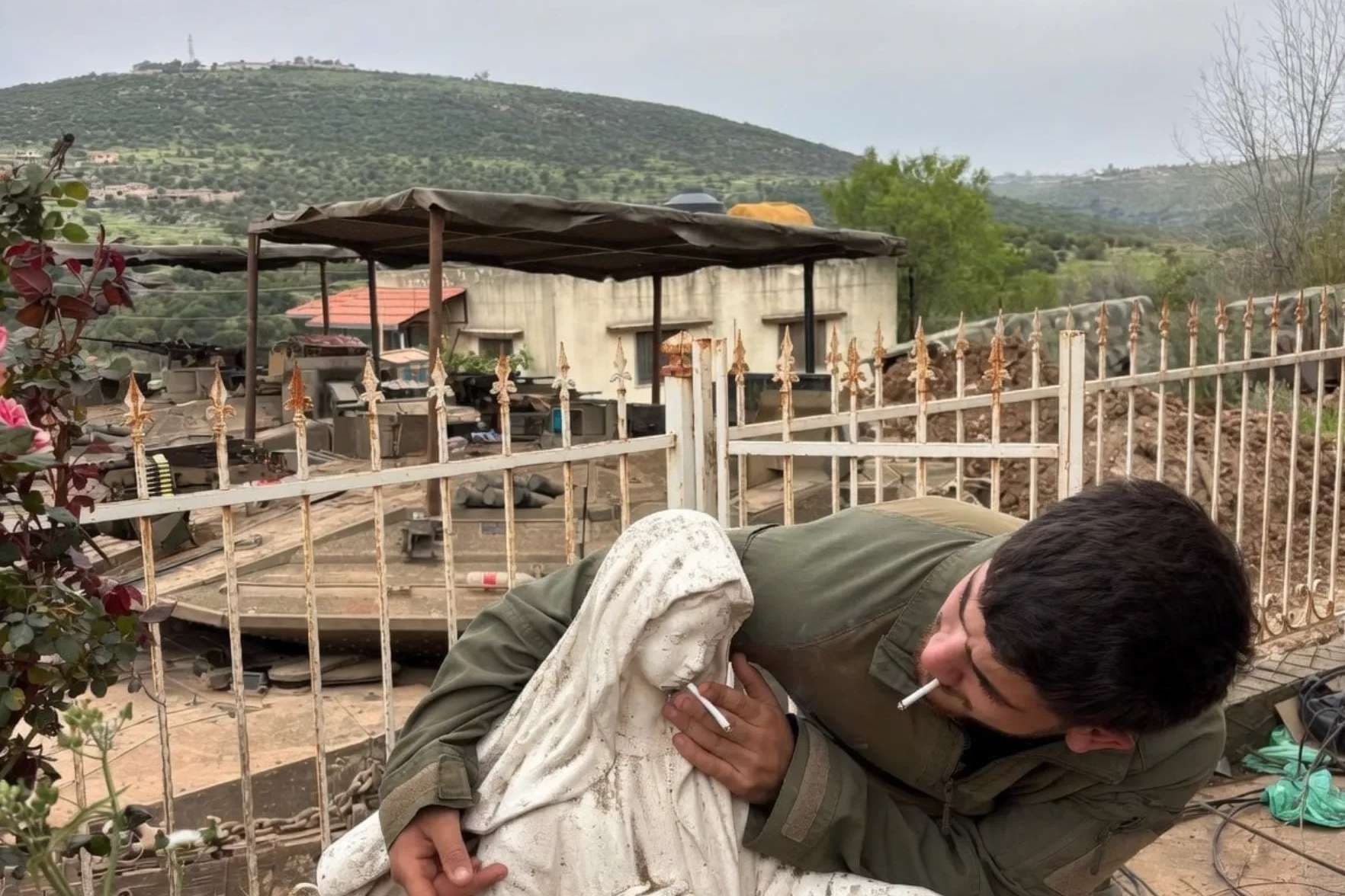 Israel launches probe after photo of Israeli soldier disrespecting Virgin Mary statue sparks outrage