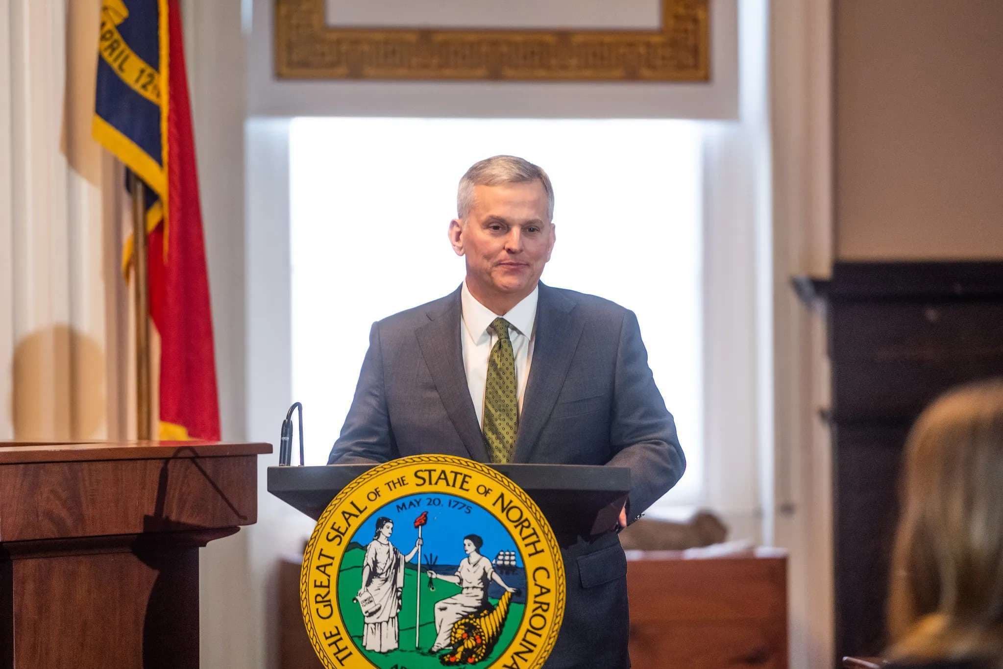 North Carolina governor proposes budget that cuts school voucher program as parental group urges General Assembly to act