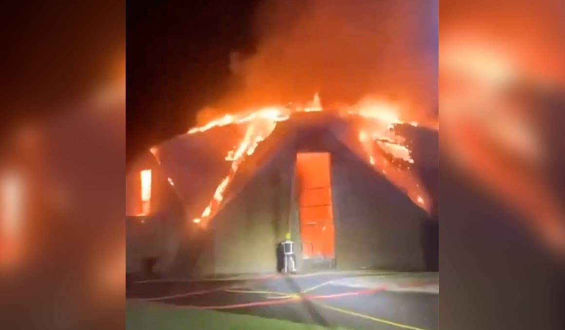 Fire destroys Donegal Catholic church on Easter Monday