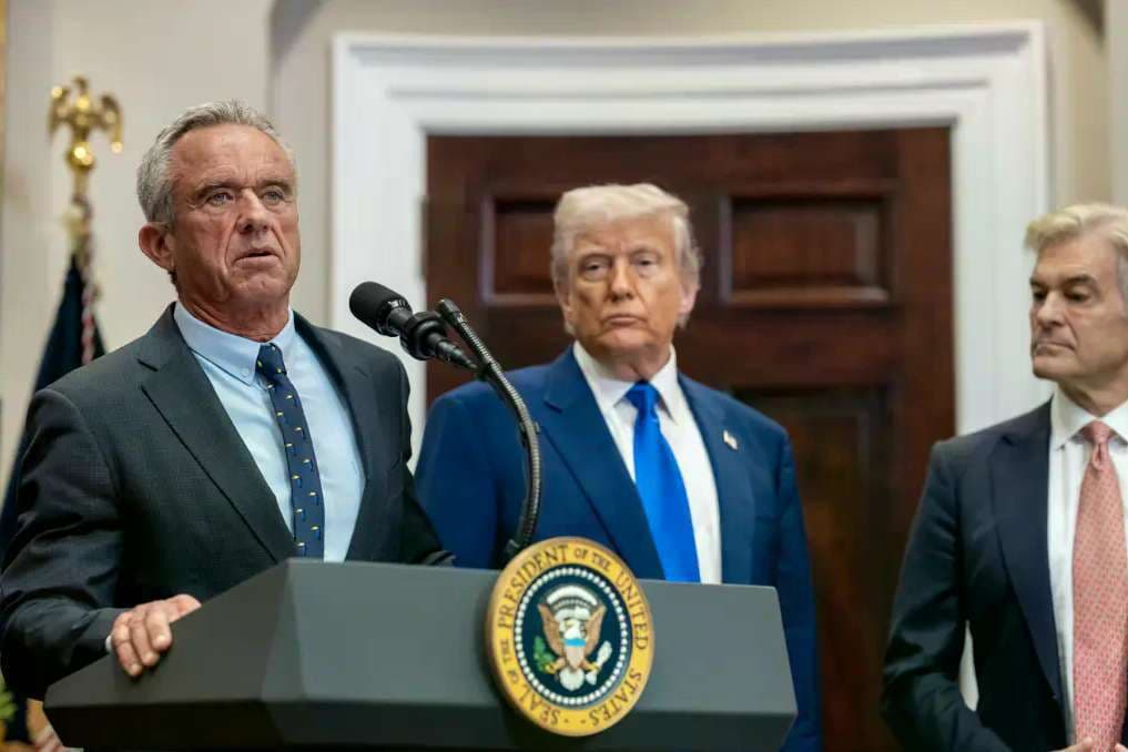 White House issues new food pyramid, emphasizing protein and healthy fats