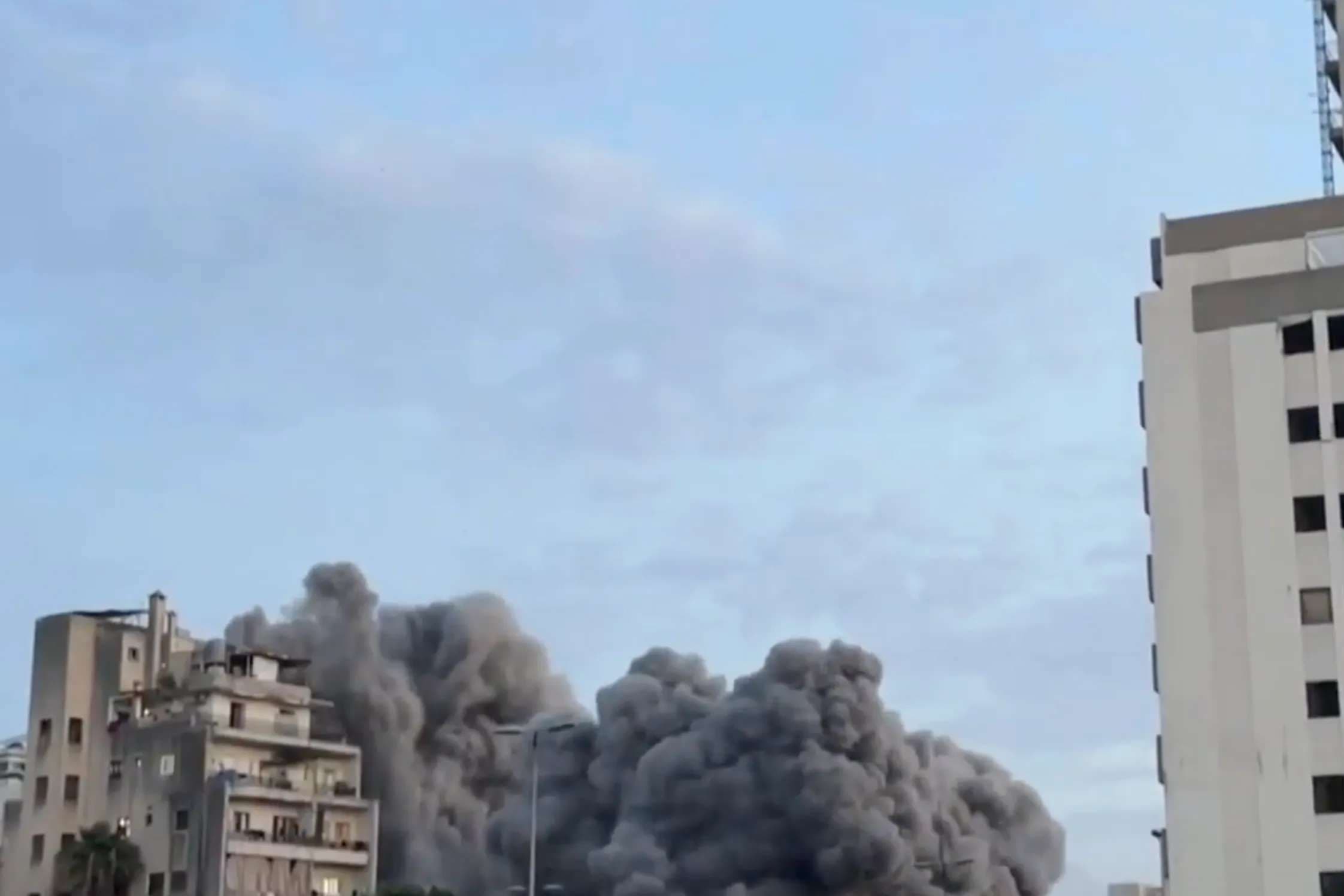 Airstrikes hit central Beirut apartment building as scrutiny grows over Israel’s conduct in Lebanon