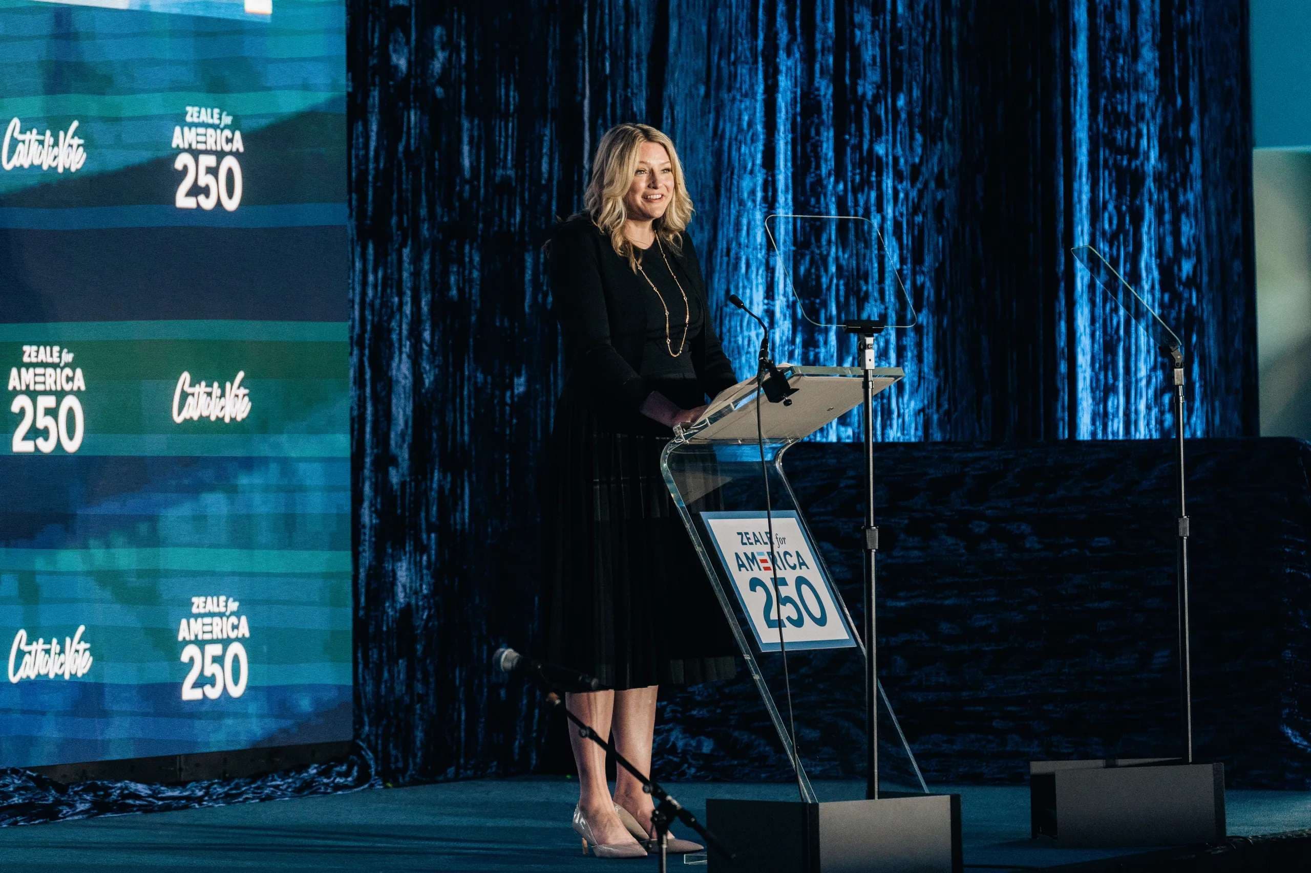 Kelsey Reinhardt at Zeale for America 250: American Catholics, ‘Do not be afraid to be saints’
