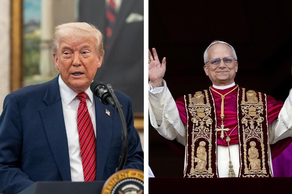 Trump, Vance congratulate Pope Leo XIV, first US-born pontiff, on election