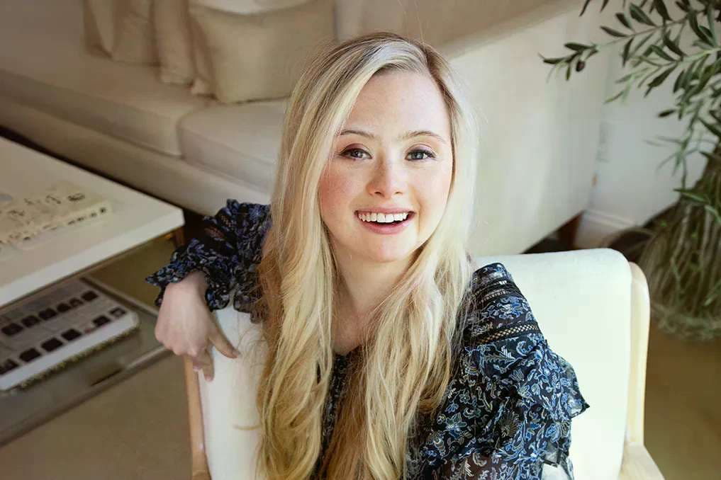 Catholic model with Down syndrome shares story of faith, forgiveness that inspired her career