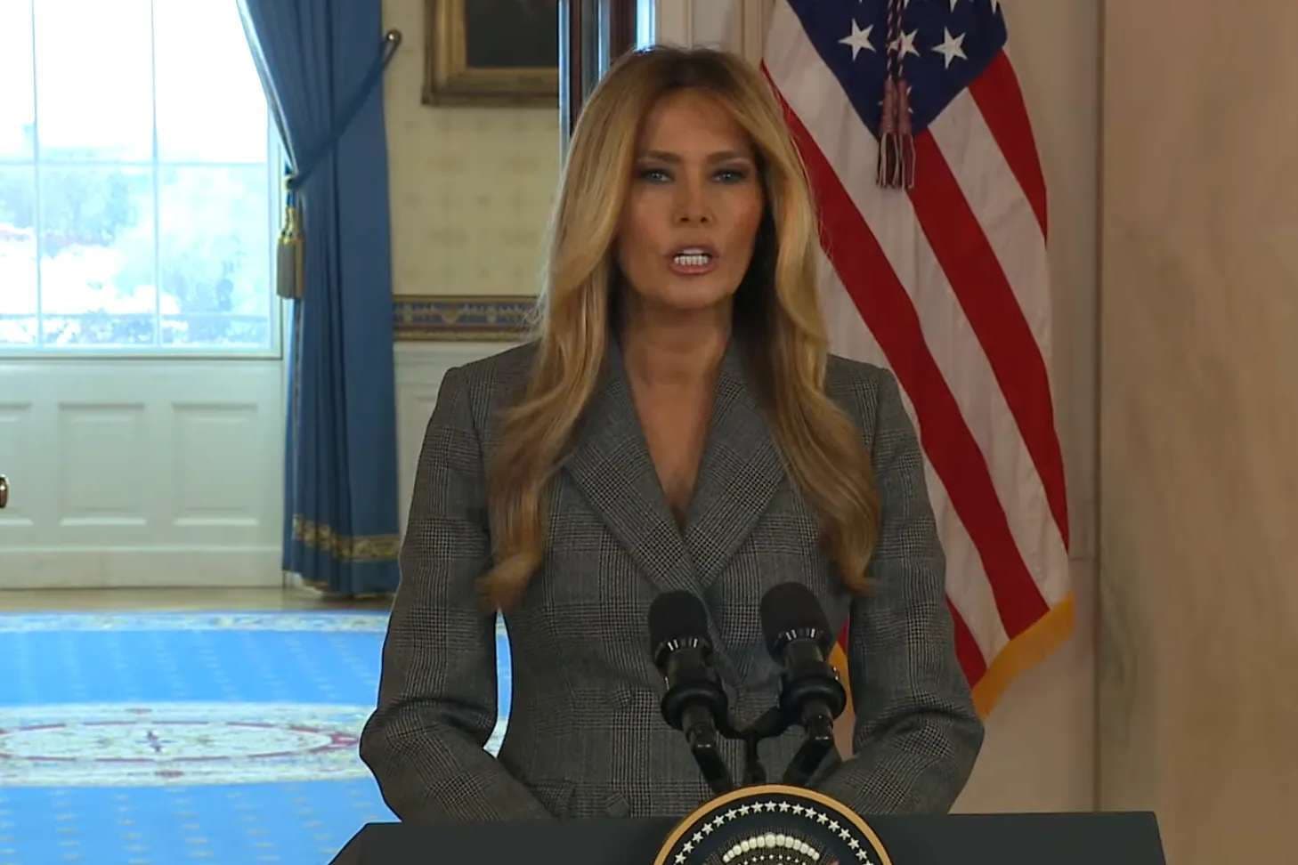 Melania Trump denies Epstein ties, calls on Congress to hear from survivors