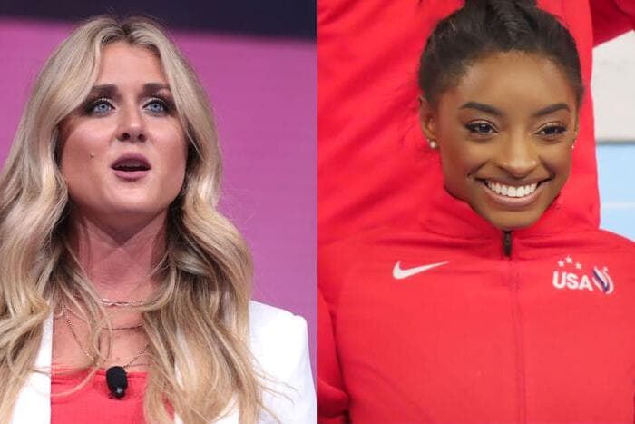 Simone Biles attacks women’s sports advocate Riley Gaines over boy on girls’ softball team