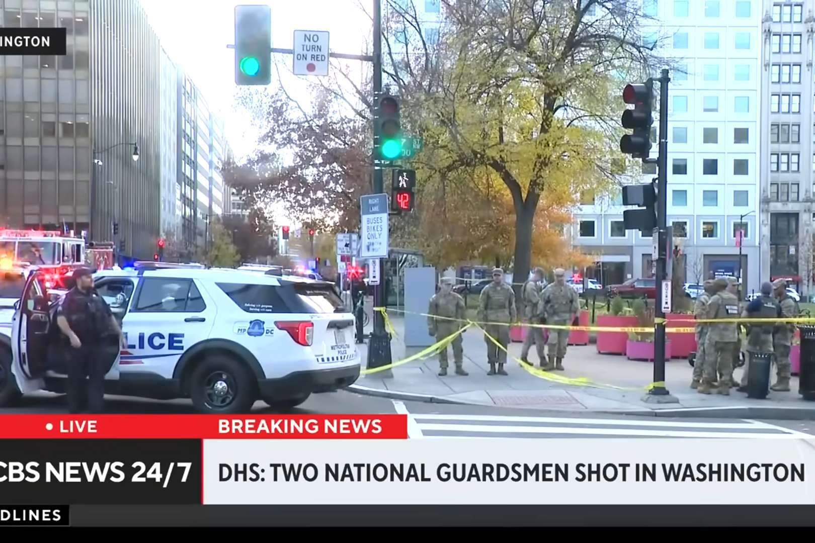 Two National Guard members in critical condition after DC shooting