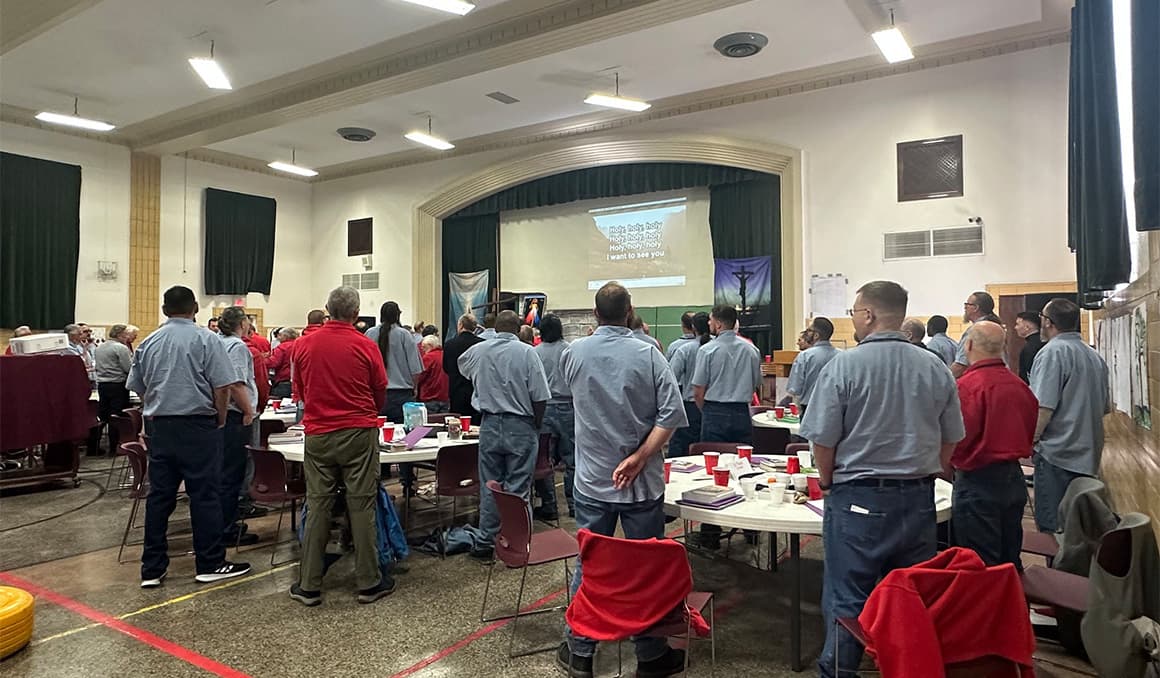 Nearly 20 prisoners seek to join Church after Catholic weekend retreat offers hope, forgiveness